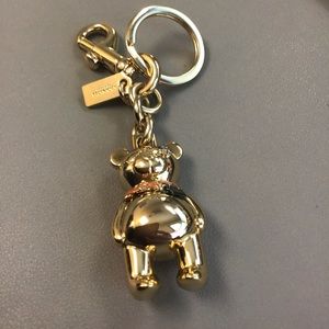 Coach bag charm